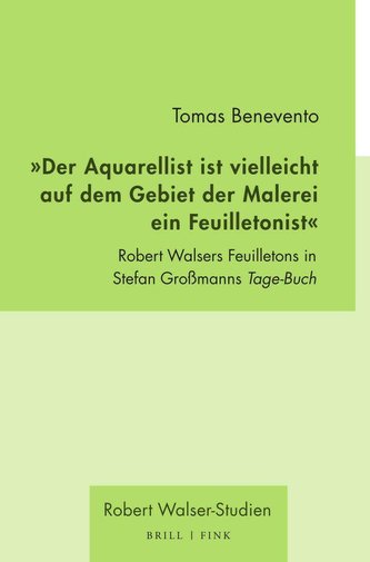 "Der Aquarellist ist vielleicht auf dem Gebiet der Malerei ein Feuilletonist"
