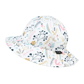Dívčí klobouk Flora; Barva: bílá; Velikost: XL Dívčí klobouk Flora; Barva: bílá; Velikost: XL