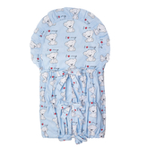 Klasická zavinovačka obdélníková Medvídek; Barva: modrá; Velikost: 112 x 38 cm