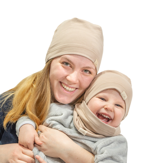 Jarní čepice Latté; Barva: béžová; Velikost: 46 Jarní čepice Latté; Barva: béžová; Velikost: 46