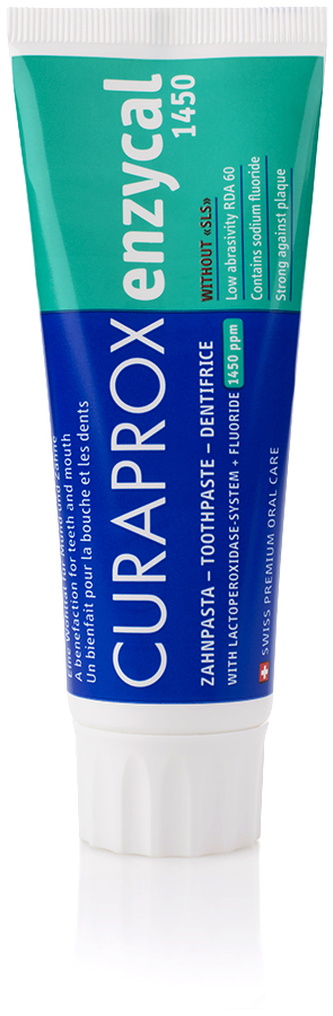 Curaprox Zubná pasta Enzycal 1450 ppm 75 ml unisex