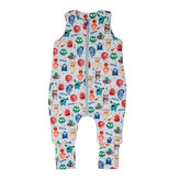 Spací pytel s nohavicemi Příšerky; Barva: modrá; Velikost: 9 m - 36 m