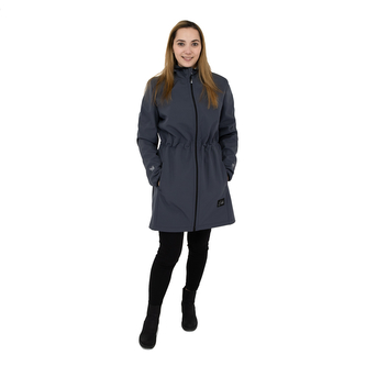 Jarní dámská parka Elega Grey; Barva: šedá; Velikost: XS