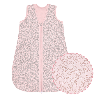 Spací pytel pro miminko Zája Delicate pink; Barva: růžová; Velikost: 74 - 80