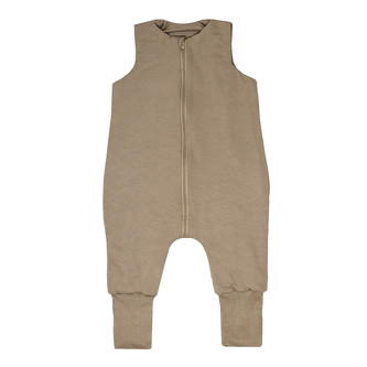 Spací pytel s nohavicemi LEHKÝ Bambus Brown; Barva: hnědá; Velikost: 3 - 5 let