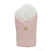 Mikroplyšová zavinovačka pro miminko ZOO Cameo pink 85x85 cm; Barva: růžová; Velikost: 85 x 85 cm