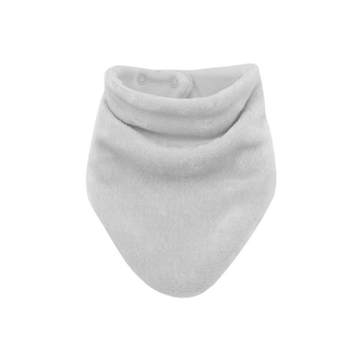 Šátek na krk Magna podšitý bavlnou; Barva: bílá; Velikost: 0 - 5 let