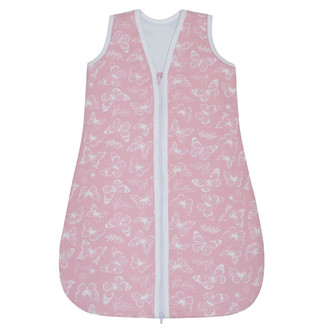 Spací pytel Motýlek; Barva: růžová; Velikost: 86 - 92