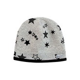 Dětská čepice Hvězda; Barva: černá; Velikost: 28