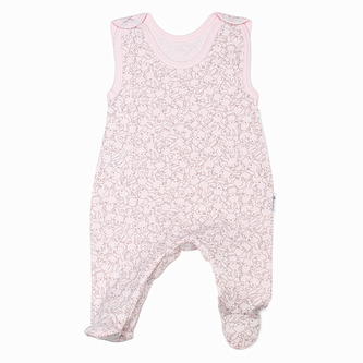 Kojenecké dupačky Zája Delicate Pink; Barva: růžová; Velikost: 62