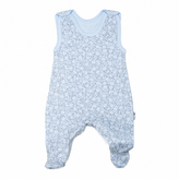 Kojenecké dupačky Zája Soft Blue; Barva: modrá; Velikost: 56