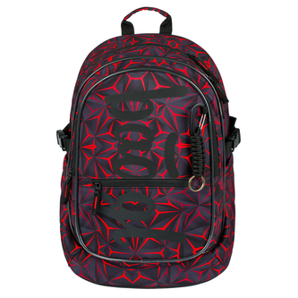 BAAGL Školní batoh Core Red Polygon BAAGL Školní batoh Core Red Polygon