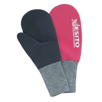 Palcové rukavice softshell DUO Pink; Barva: růžová; Velikost: 5 - 7 let