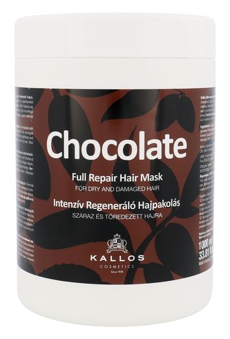 Kallos Intenzivně regenerační maska Chocolate (Chocolate Full Repair Hair Mask) Intenzivně regenerační maska Chocolate (Chocolate Full Repair Hair Mask) - Objem 1000 ml woman