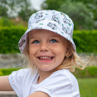 Dětský klobouk Koala; Barva: bílá; Velikost: S