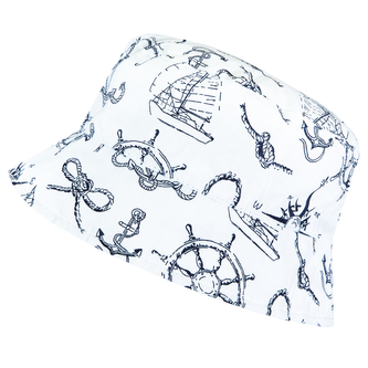 Dětský klobouk Námořníci; Barva: modrá; Velikost: XXL