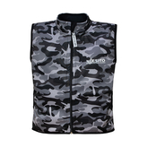 Dětská softshellová vesta Maskáč vel. 122 - 146; Barva: zelená; Velikost: 140