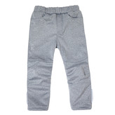 Dětské softshellové kalhoty DUO Šedý melír; Barva: šedá; Velikost: 98