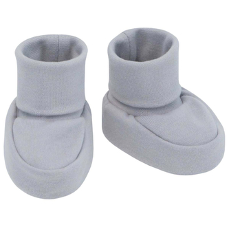 Kojenecké bačkůrky bavlna malé jednobarevné; Barva: bílá; Velikost: New - délka stélky: 8 cm