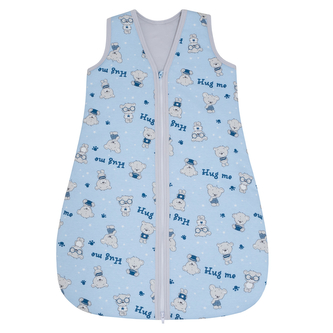 Spací pytel Teddy bears modrý; Barva: modrá; Velikost: 86 - 92