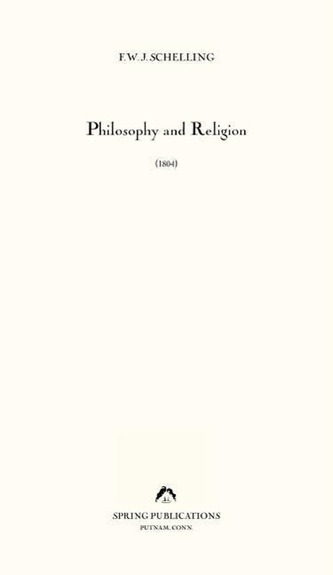 Philosophy and Religion