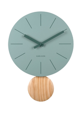 Designové kyvadlové hodiny 5967GR Karlsson 41cm