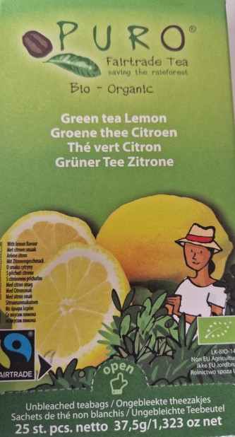 Zelený čaj Puro - Fairtrade, Bio