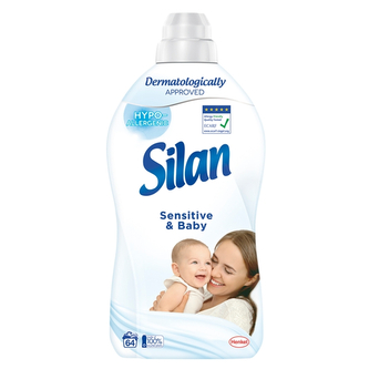 Silan aviváž Sensitive & Baby 64 praní 1408 ml