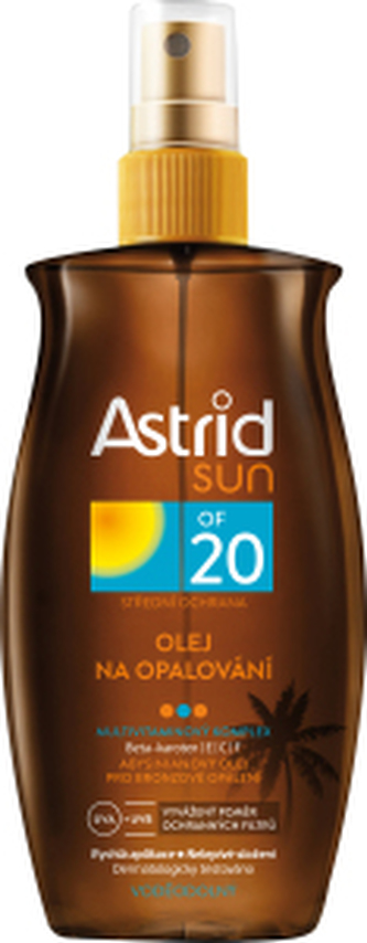 Astrid Olej na opalování SPF 20 Sun 200 ml unisex
