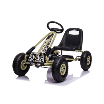 Dětská šlapací motokára Go-kart Baby Mix Razor zelená Dětská šlapací motokára Go-kart Baby Mix Razor zelená