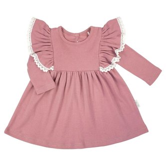 Kojenecké šatičky s dlouhým rukávem Nicol Emily - velikost 86 (12-18m)