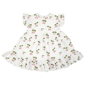 Kojenecké šatičky s krátkým rukávem Nicol Emily - velikost 74 (6-9m)