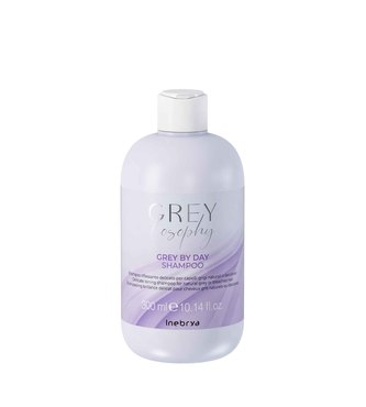 Inebrya Grey By Day Shampoo jemný šampon pro přírodní šedé vlasy 300 ml