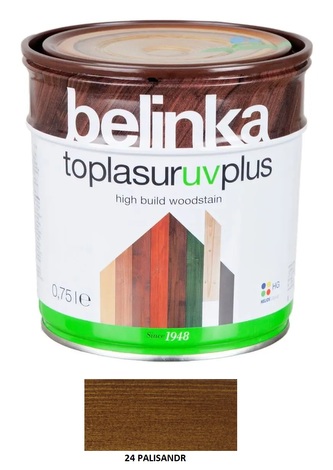 Belinka Toplasur UV plus 0,75l 24 Palisandr