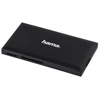 Čtečka karet Hama multi pro SD/mSD/CF/MS, černá