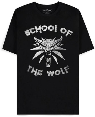 Tričko The Witcher - School of the Wolf Emblem L