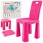 Krzesełko dziecięce 3w1 różowe