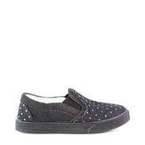 Oldcom Slip-On BOSTON Černé Teen Velikost: 35, Barva: Černá