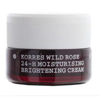 Korres 24hodinový hydratační a rozjasňující krém pro normální a suchou pleť s divokou růží 40 ml woman