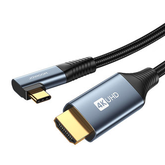 Kabel USB typu C / HDMI / 4K / 2 m Joyroom SY-20C1 (šedý)