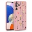Pouzdro Back Case Floral Tech Protect Samsung A145, A146 Galaxy A14 4G/5G, růžová