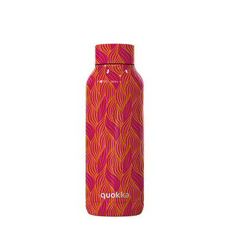 Quokka Solid - Termo láhev z nerezové oceli 510 ml  (Orange Bloom)