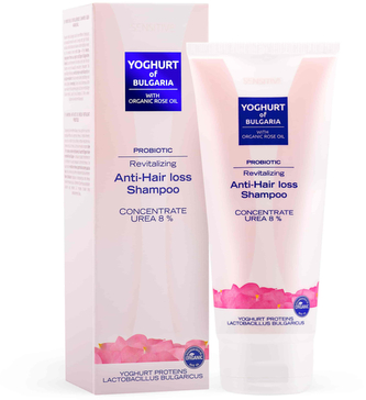 Biofresh Yoghurt of Bulgaria Probiotický zklidňující šampon s růžovým olejem proti vypadávání vlasů 200 ml Biofresh Yoghurt of Bulgaria Probiotický zklidňující šampon s růžovým olejem proti vypadávání vlasů 200 ml