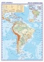 Južná Amerika Všeobecne zemepisná mapa