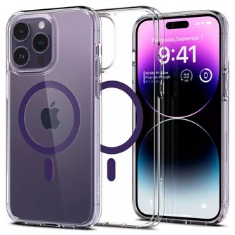 Pouzdro Apple iPhone 14 Pro Max Deep Purple Spice Ultra Hybrid Mag Safe Case