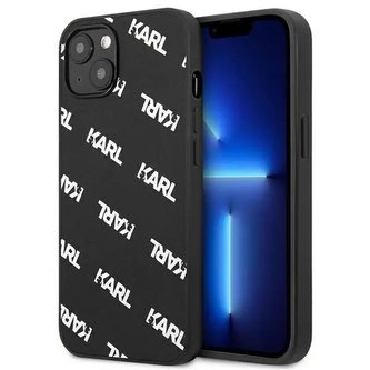 Karl Lagerfeld KLHCP13SPULMBK3 iPhone 13 mini 5,4" pevný obal černý/černý celoplošný