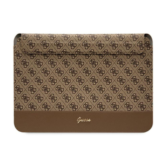 Guess 4G Stripe Metal Logo Computer Sleeve - 14" pouzdro na notebook (hnědé) Guess 4G Stripe Metal Logo Computer Sleeve - 14" pouzdro na notebook (hnědé)