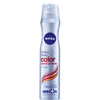 Nivea Lak na vlasy pro zářivou barvu vlasů Color Care & Protect 250 ml woman