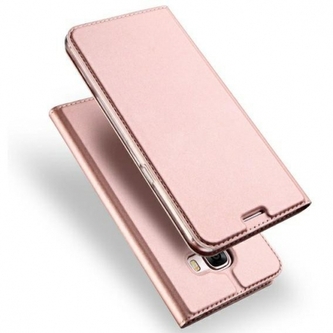 Pouzdro Dux Ducis Skin Pro iPhone 14, barva rose gold