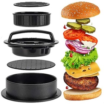 Forma na hamburger plast 2 velikosti